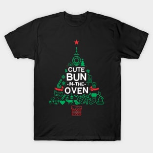 Cute Bun In The Oven - Christmas Gift T-Shirt